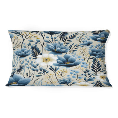 Floral Throw Pillow