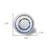 1.5" x 1.5" x 1.5" White/Navy - Knobs 12-Pack