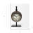 Metallic Brown Metal Hanging Desk Table Clock
