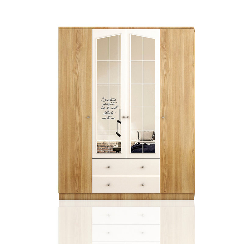 Laicee 4 Door Wardrobe