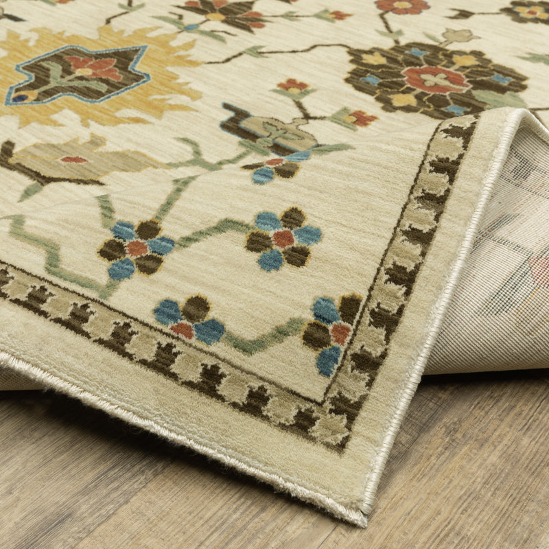 Oriental Indoor Rug, Rectangle 7'10" x 10'10"