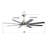 66 Inch Low Profile ABS Ceiling Fan With Dimmable Lights And Smart Remote Control 6 Speed Reversible Noiseless DC Motor For Indoor-520111917-520111915