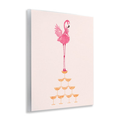 «Balancing Flamingo & Wine» par Ziwei Li