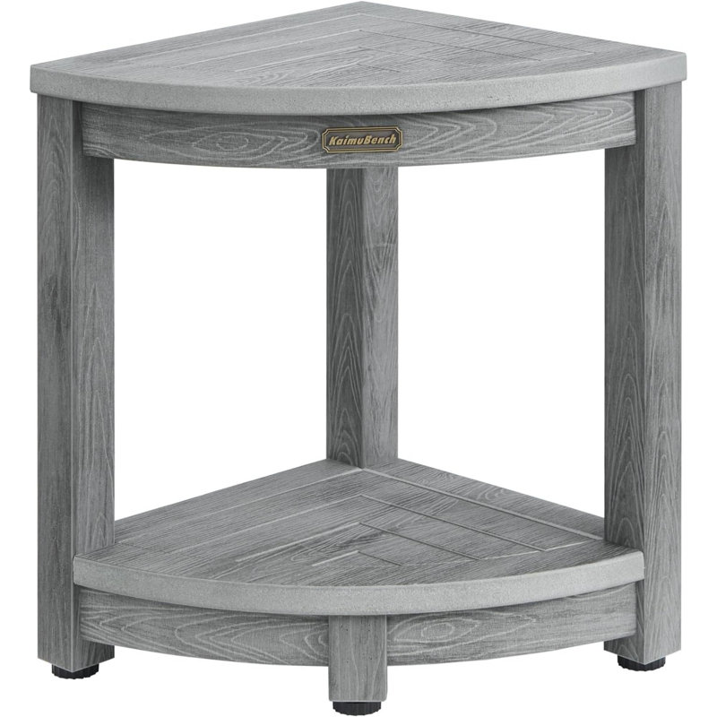 13'' W Shower Bench, Gray