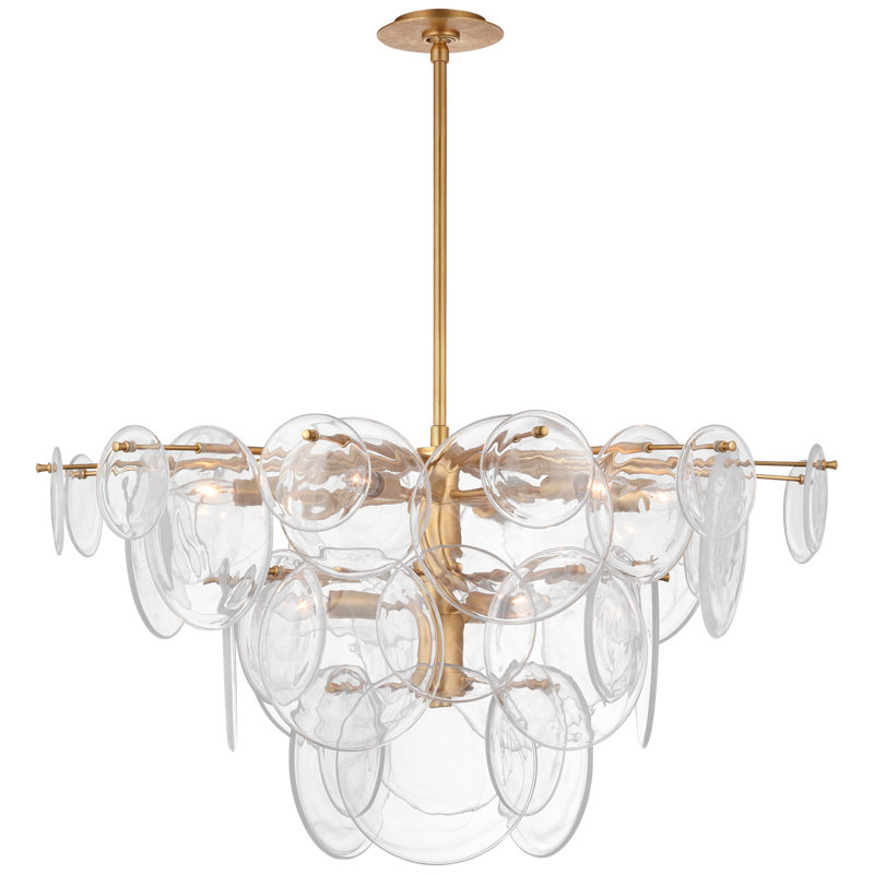 Loire 9 - Light Chandelier, Gold