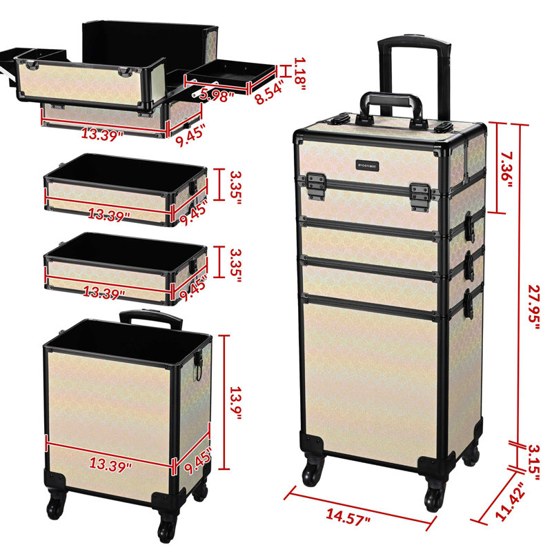 Organisateur de maquillage Hokku Designs, Grace ForgetMeNo