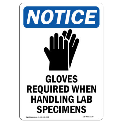 Gloves Required When Sign