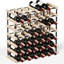 Wine Bottle Rack in Black