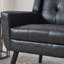 Chaise d'appoint rembourrée Meli 2 pièces-1461295226