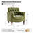 Annja 32" W Tufted Genuine Leather Armchair-121845630