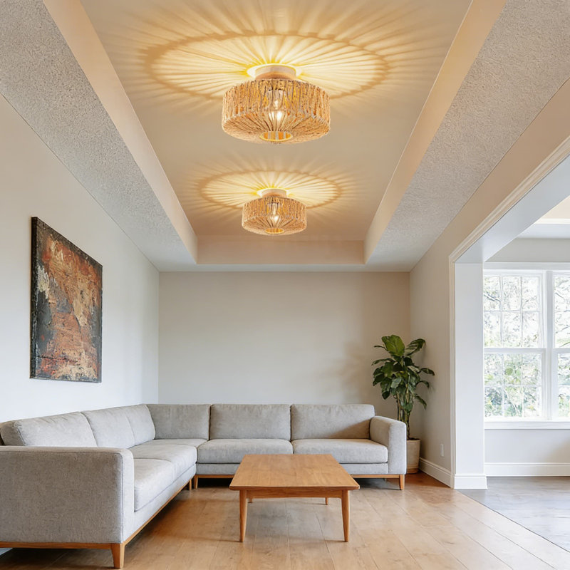 Plafonnier encastré Boho