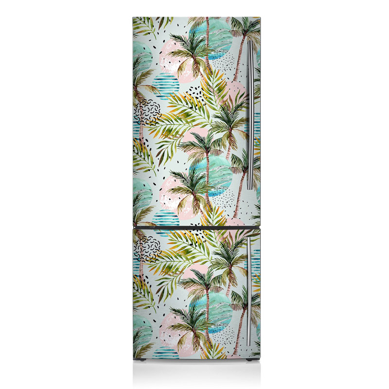 Plants & Flowers Door Decal, 190cm H x 70cm W