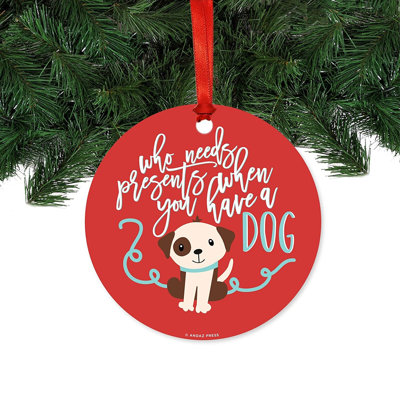 3.5'' Handmade Metal Animals Ball Ornament