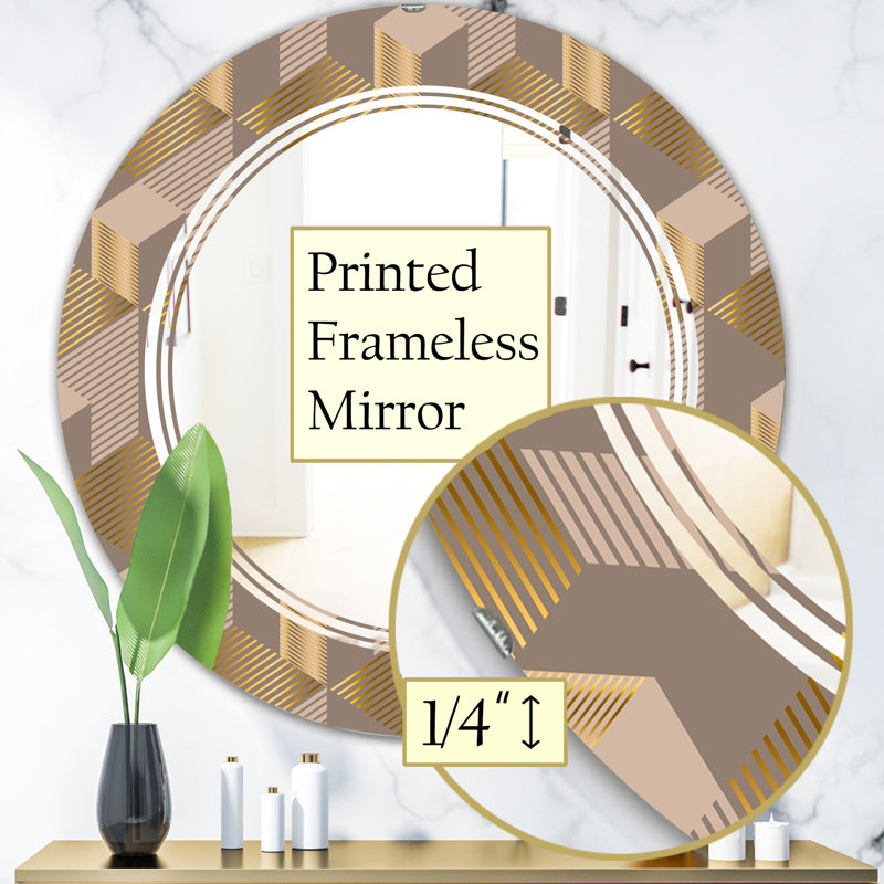 Miroir mural Triple C Design V, H 31,5 po x l po