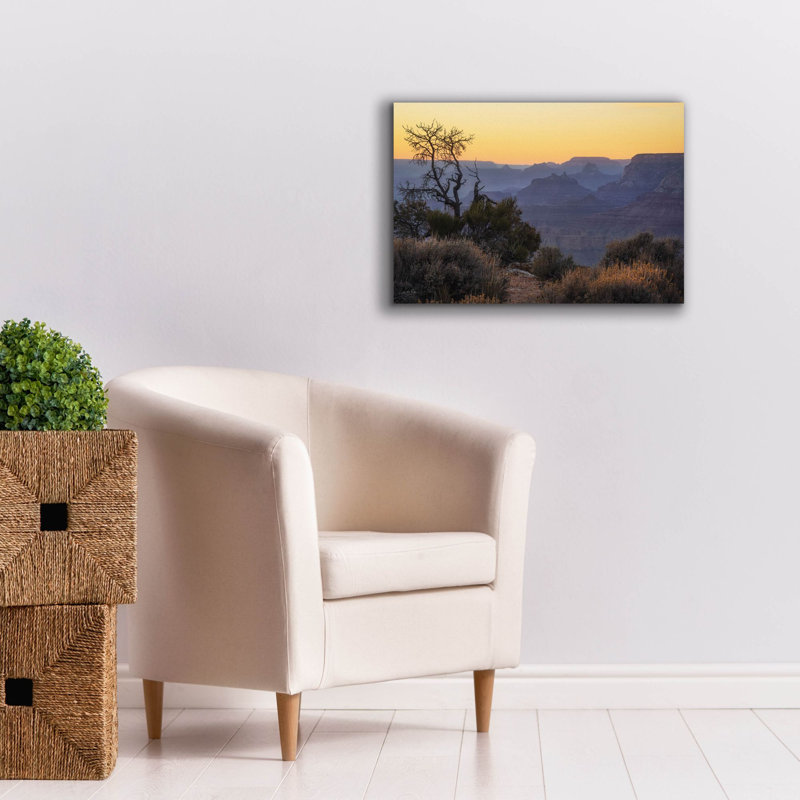  «Grand Canyon Sunset» par Martin Podt, art mural sur toile, 26 po x 18 po, H 18 po x l 26 po