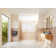 Stellar 86 in. x 78 in. Fully Frameless 3 Panel Inline Hinge Shower Door