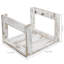 Solid Wood 36cm H Media Shelves