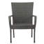 Chaise empilable en osier PE Littleton-813493690