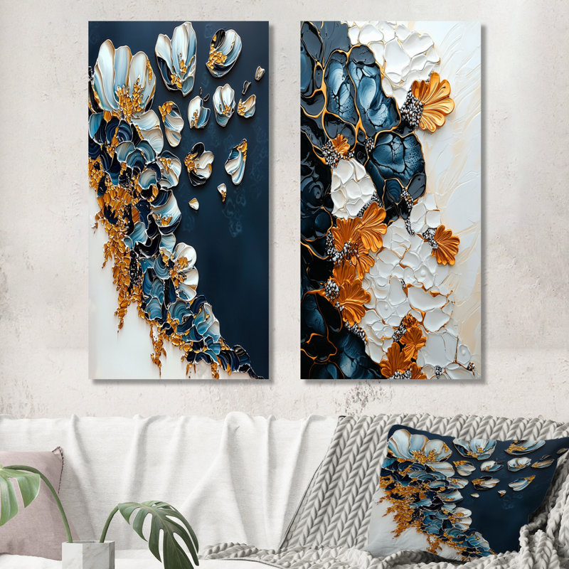 Fleurs en marbre Bloom Bloom, 40" H x 40" W