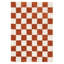 Tanaja Chequered Machine Tufted Shag Area Rug-1805630289