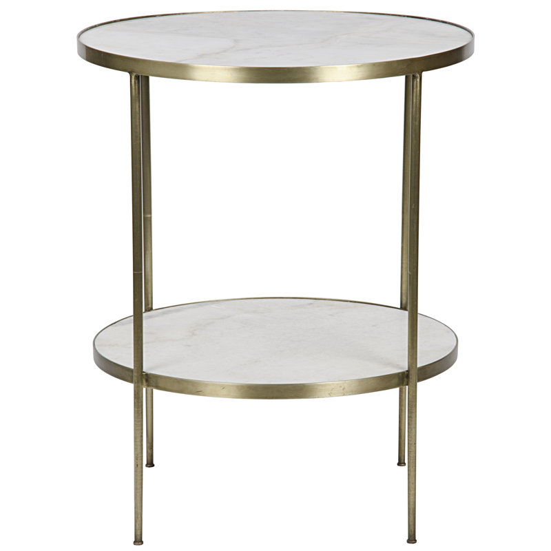 Rivoli Marble Top End Table