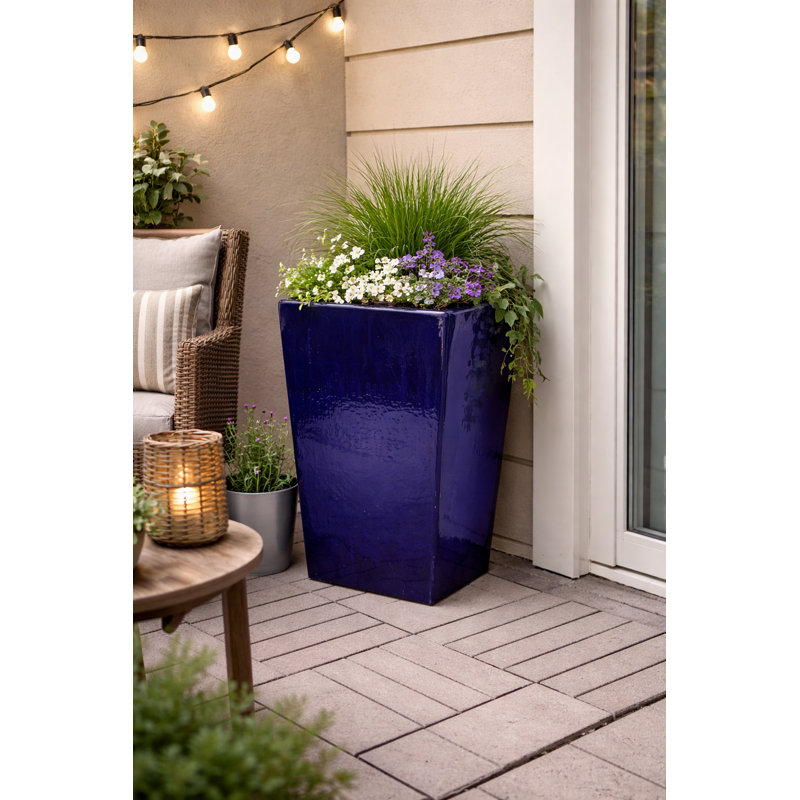 Grand carré 20 po - Bleu cobalt, Bleu