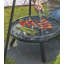 87cm Round Steel Fire Pit Log Grate
