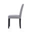 Chaise parsons rembourrée traditionnelle à dossier plein H 18,5 po Gillock-723808724