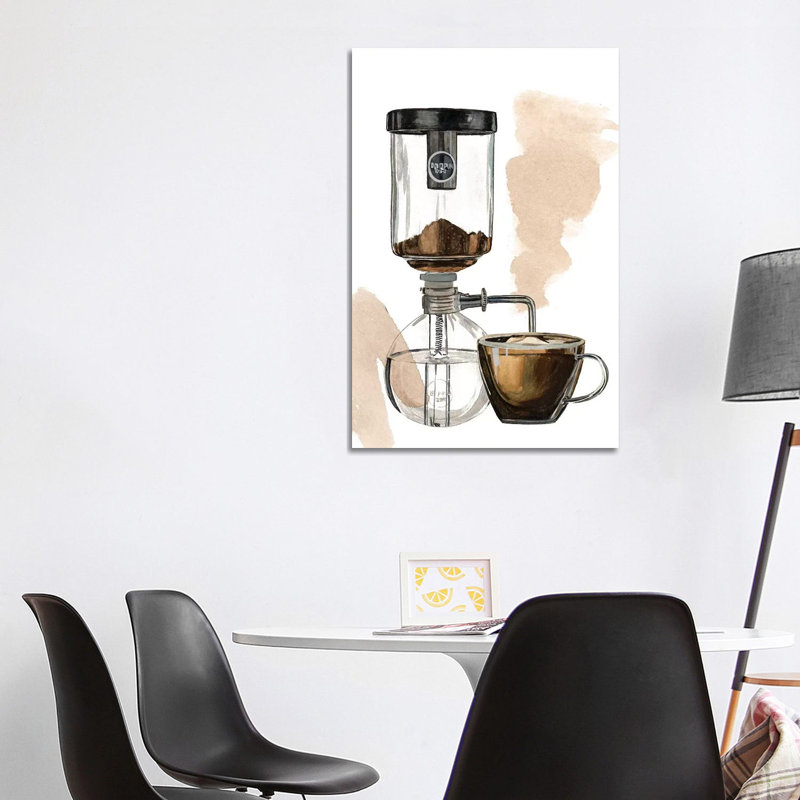 Morning Coffee II by Melissa Wang - Wrapped Canvas Gallery-Wrapped Canvas Giclée, 101.6 cm H x 66.04 cm W x 3.175 cm D