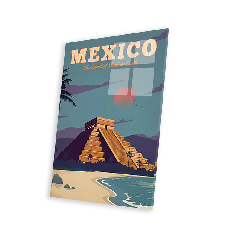" Mexico " by IdeaStorm Studios, 24" H x 16" W x 0.25" D