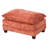 Geneveve 113.8"W Chenille Upholstered Sofa With Ottoman, 5 Compressed Pillows & Compressed Foam Cushions-531383343