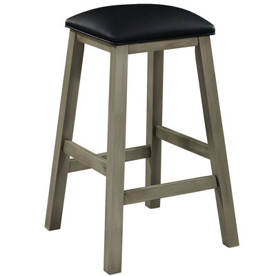 Tabouret de bar carré sans dossier