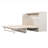 Queen Size Murphy Bed With Large Drawers And Premium Mattress, Ideal For Comfortable Sleep And Space-Saving Solution.