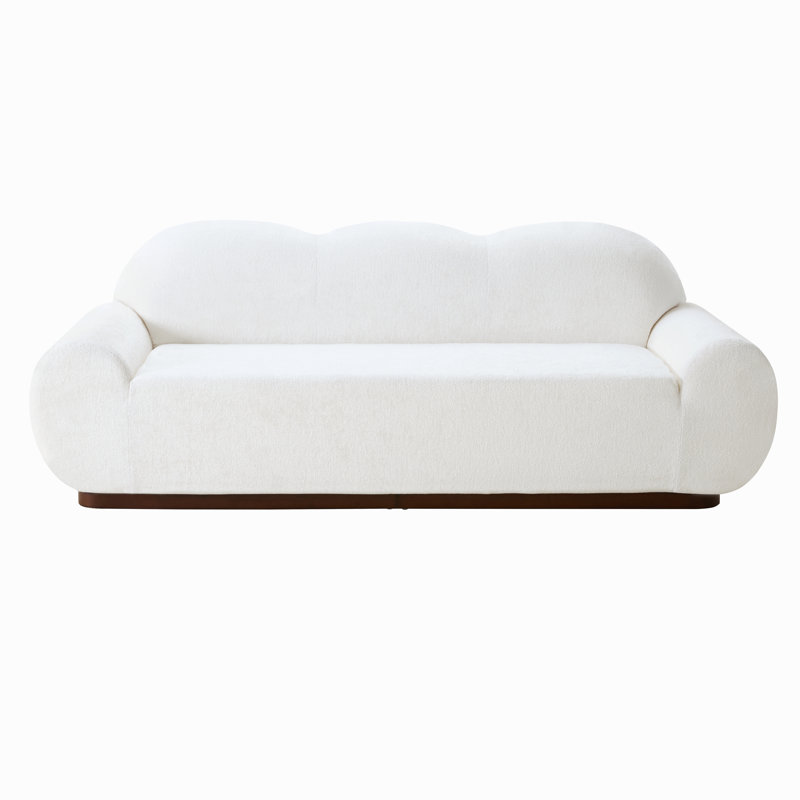 Canapé 88 po 88 po, Chenille blanche