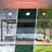 LED Light Metal Pergola with Adjustable Louvered Roof with Solar LED-104881998