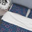 Motif de cercles bleus et roses - ensemble de housse de couette abstrait - microfibre de polyester-791252894