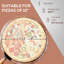 Four à pizza d'extérieur avec pierre tournante de 12 po Outsunny