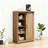 5-Drawer Dresser W/Sliding Barn Door - Farmhouse Style - Living Room/Kids Room，Oak-838555857