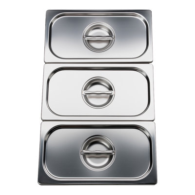 Plat de service avec couvercle ILVE Bain-Marie