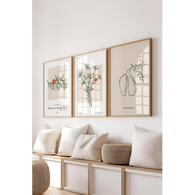 Ensemble de peinture décorative (3 pièces)