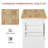 Kitchen Island On Wheels(No Include Stool)-1682790429