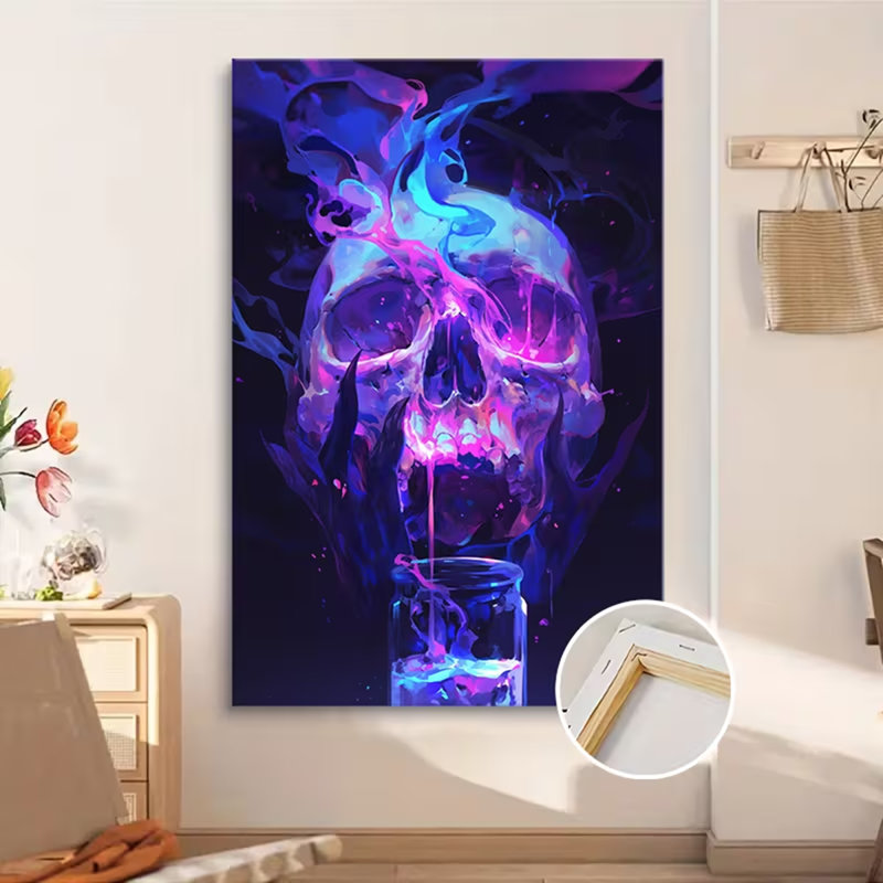 1 Piece Wrapped Canvas Wall Art, 90cm H x 60cm W