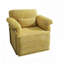 Fauteuil demi-tonneau rembourré et pivotant-41376914