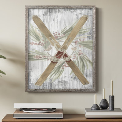 Pinecone Lodge Collection B, reproduction encadrée - bois massif