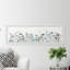 « panoramique floral view » par marmont hill, impression sur cadre avec bordure deckled-50068596
