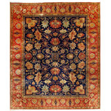 Wool Floral Area Rug