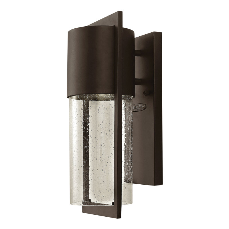 Shelter 1-Light Armed Sconce, MED, Buckeye Bronze