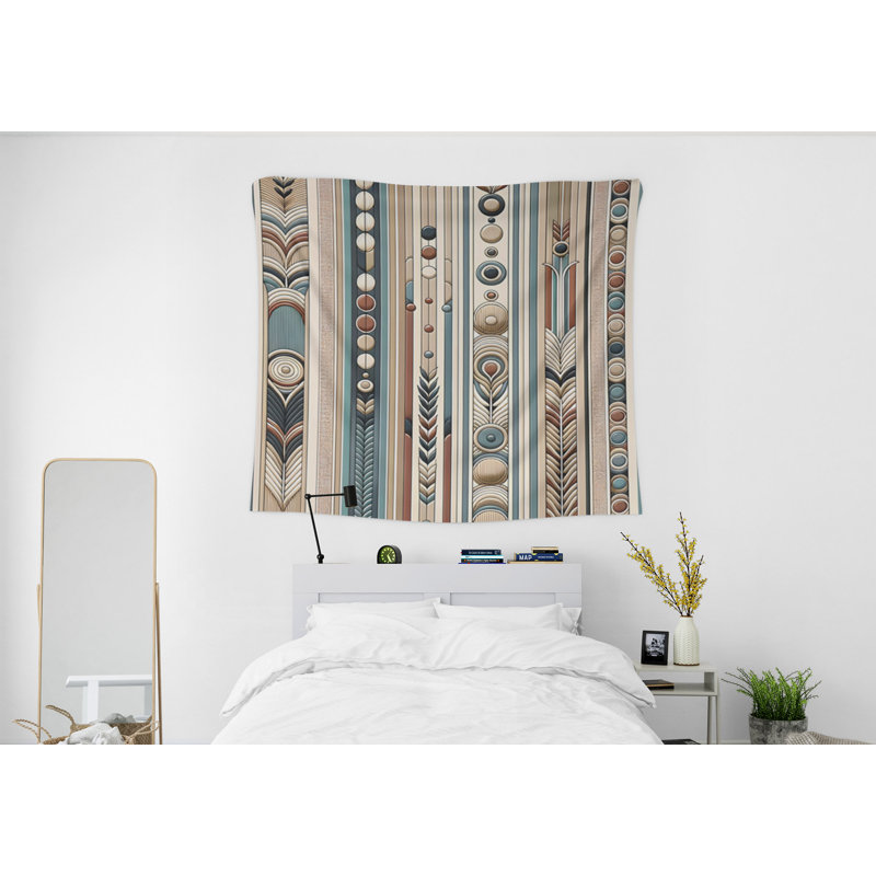 Tapisserie murale, H 80 po x l 68 po x P 0,8 po