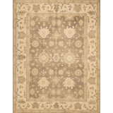 Transitional One-of-a-Kind Rectangle 7'9" X 9'9" Hand Knotted Area Rug
