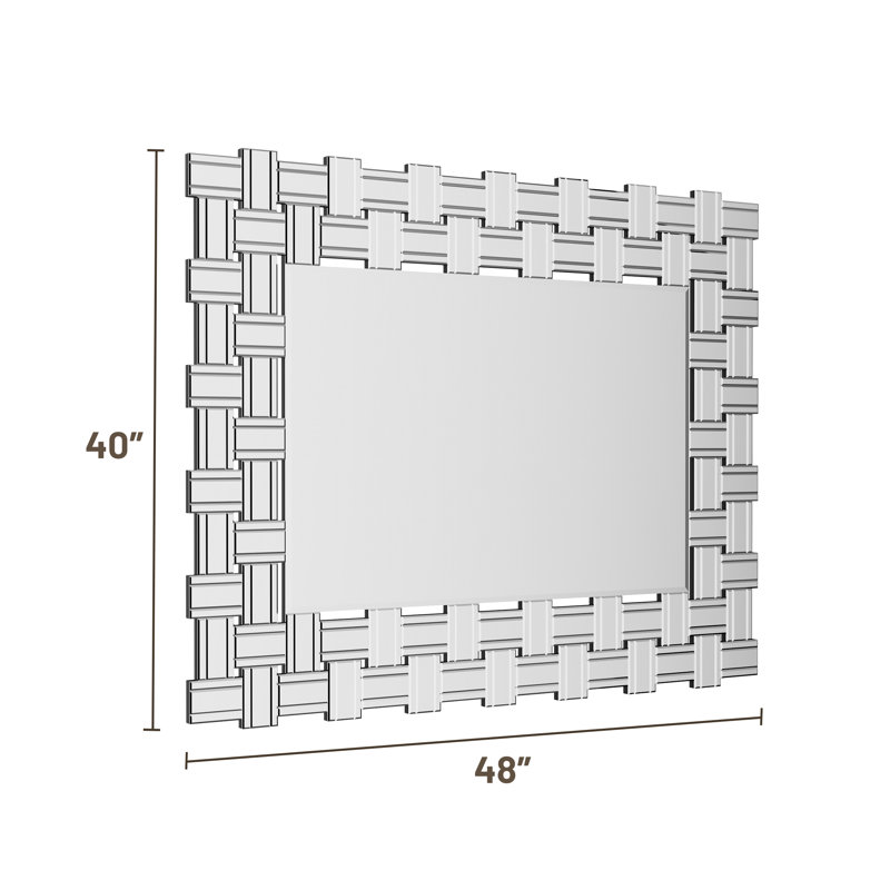 Miroir d'appoint Labriola, 40 po x 48 po